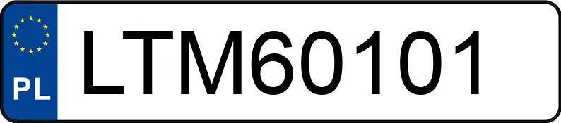 Numer rejestracyjny LTM 60101 posiada AUDI A3 1.4 TFSI MR`12 E5 8V CoD Ambiente - LTM60101