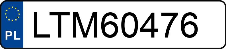 Реєстраційний номер LTM 60476 має BMW 318i Kat. MR`01 E3 E46 318i Kat. MR`01 E3 E46 - LTM60476