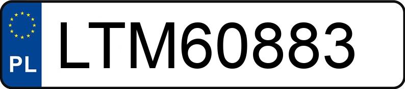 Numer rejestracyjny LTM 60883 posiada PEUGEOT 3008 - LTM60883