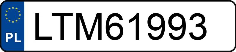 Numer rejestracyjny LTM 61993 posiada OPEL CORSA - LTM61993 Numer rejestracyjny LTM 61993 posiada OPEL CORSA - LTM61993
