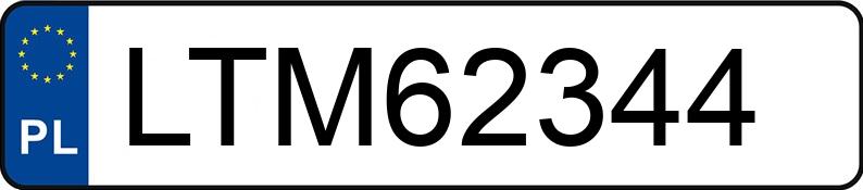 Numer rejestracyjny LTM 62344 posiada AUDI A6 Quattro 3.0 TDi MR`04 E3 4F A6 Quattro 3.0 TDi MR`04 E3 4F - LTM62344