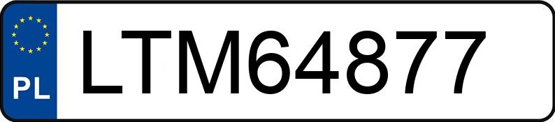 Numer rejestracyjny LTM 64877 posiada VOLVO V50 - LTM64877