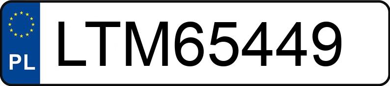 Numer rejestracyjny LTM 65449 posiada SEAT LEON - LTM65449