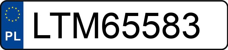 Numer rejestracyjny LTM 65583 posiada NISSAN Qashqai 1.6 MR`10 E5 I-Way CVT - LTM65583