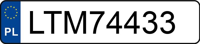 Numer rejestracyjny LTM 74433 posiada MERCEDES-BENZ E 220 D 4MATIC - LTM74433