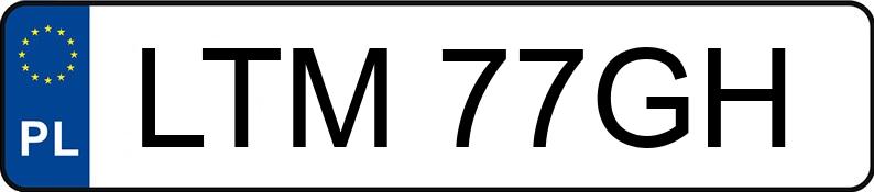 Numer rejestracyjny LTM 77GH posiada BMW 318 I - LTM77GH Numer rejestracyjny LTM 77GH posiada BMW 318 I - LTM77GH