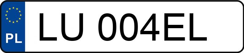 Numer rejestracyjny LU 004EL posiada SUBARU Forester 2.0 MR`13 E6 Comfort Lineartronic - LU004EL