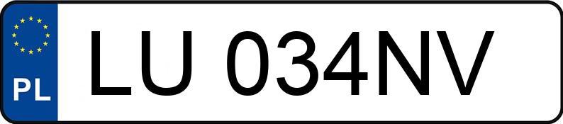 Die Registrierungsnummer LU 034NV hat VOLVO FM VTR3R/VP - LU034NV