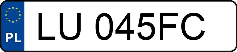 Numer rejestracyjny LU 045FC posiada DAEWOO / FSO Polonez Caro 1.5 MR`91 GLE - LU045FC Numer rejestracyjny LU 045FC posiada DAEWOO / FSO Polonez Caro 1.5 MR`91 GLE - LU045FC