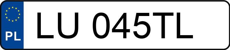 Numer rejestracyjny LU 045TL posiada MERCEDES-BENZ GLK 250 MR`12 E5 X204 4Matic - LU045TL