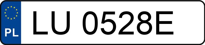 Numer rejestracyjny LU 0528E posiada MERCEDES-BENZ 300 D - LU0528E