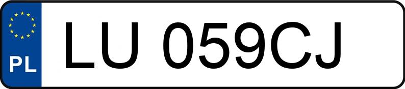 Numer rejestracyjny LU 059CJ posiada TOYOTA Auris Diesel MR`13 E5 Red - LU059CJ