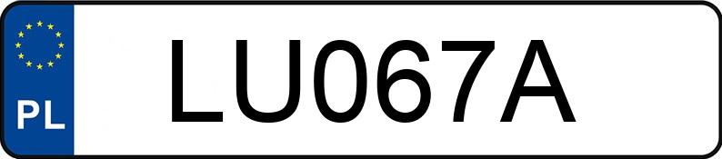 Numer rejestracyjny LU 067A posiada HONDA Enduro od 600 ccm XR 600 R - LU067A Numer rejestracyjny LU 067A posiada HONDA Enduro od 600 ccm XR 600 R - LU067A