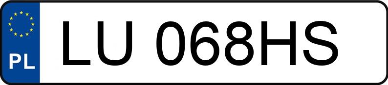 Numer rejestracyjny LU 068HS posiada FSM-BIELSKO BIAŁA POLSKI FIAT 126P 650 - LU068HS