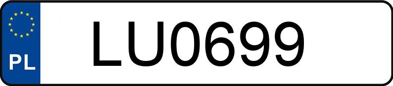 Numer rejestracyjny LU 0699 posiada URSUS C 355 - LU0699