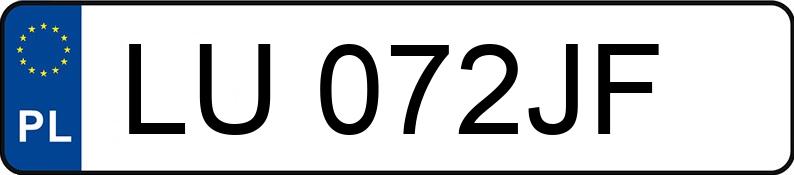 Numer rejestracyjny LU 072JF posiada PEUGEOT 307 SW - LU072JF Numer rejestracyjny LU 072JF posiada PEUGEOT 307 SW - LU072JF