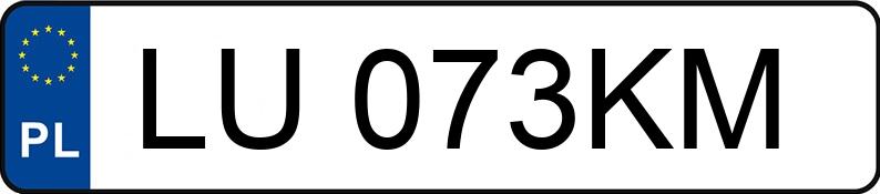 Numer rejestracyjny LU 073KM posiada FIAT Ducato 33 2.3 M-jet MR`16 E6d 3.3t L1H1 - LU073KM