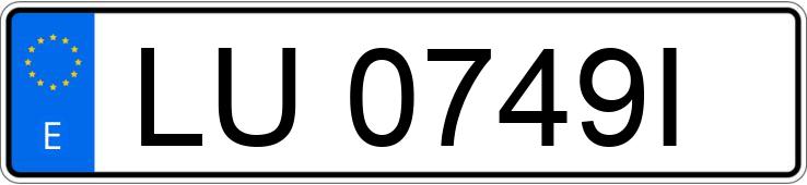 Numer rejestracyjny LU0749I posiada VOLKSWAGEN POLO Numer rejestracyjny LU0749I posiada VOLKSWAGEN POLO