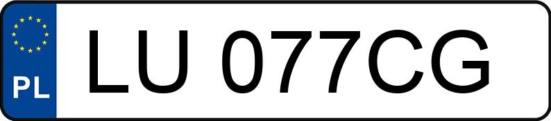 Numer rejestracyjny LU 077CG posiada AUDI A8 4.2 TDI QUATTRO - LU077CG