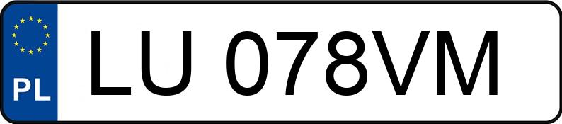 The registration number LU 078VM has HONDA JAZZ GR - LU078VM