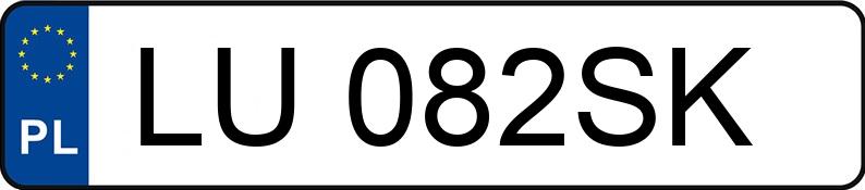 Numer rejestracyjny LU 082SK posiada MERCEDES-BENZ CLA 250 - LU082SK