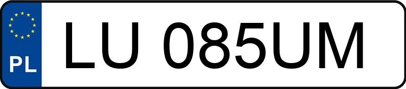 Numer rejestracyjny LU 085UM posiada MERCEDES-BENZ A 220 MR`23 E6 177 AMG 4Matic - LU085UM