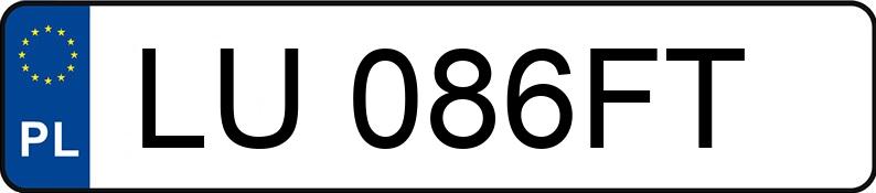 Numer rejestracyjny LU086FT posiada MAN 18.192 M90 E1 18.0t F