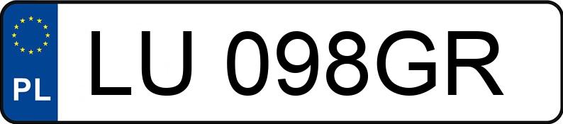 Numer rejestracyjny LU 098GR posiada ROVER 75 - LU098GR Numer rejestracyjny LU 098GR posiada ROVER 75 - LU098GR