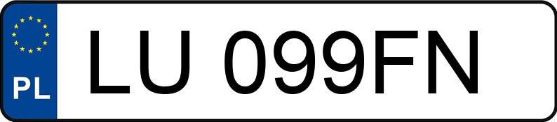 Numer rejestracyjny LU 099FN posiada TOYOTA Avensis Wagon 2.2 Diesel MR`03 E4 Prestige - LU099FN