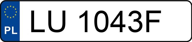 Numer rejestracyjny LU 1043F posiada VOLKSWAGEN 1302 - LU1043F Numer rejestracyjny LU 1043F posiada VOLKSWAGEN 1302 - LU1043F