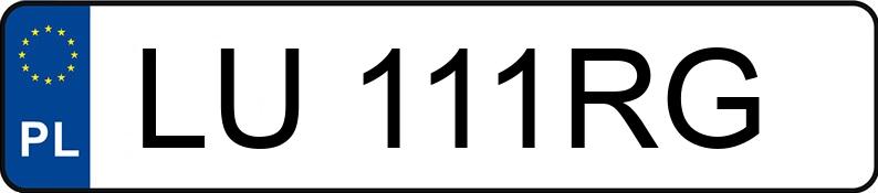 Numer rejestracyjny LU 111RG posiada MERCEDES-BENZ C 43 AMG MR`18 E6 205 4Matic - LU111RG