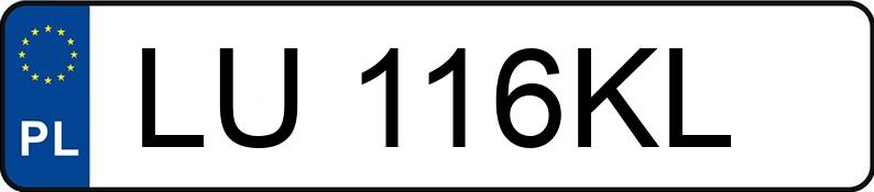 Numer rejestracyjny LU 116KL posiada CITROEN C3 - LU116KL Numer rejestracyjny LU 116KL posiada CITROEN C3 - LU116KL