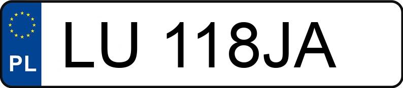 Numer rejestracyjny LU 118JA posiada MERCEDES/AUTOMET C 180 - LU118JA