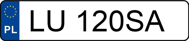 Numer rejestracyjny LU 120SA posiada TOYOTA TOYOTA COROLLA - LU120SA Numer rejestracyjny LU 120SA posiada TOYOTA TOYOTA COROLLA - LU120SA