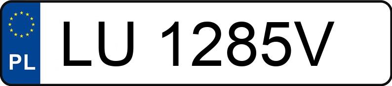 Numer rejestracyjny LU 1285V posiada RENAULT Trafic Passenger 2.0 dCi MR`11 E5 3.0t L1H1P1 Pack Clim - LU1285V