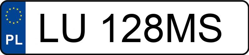 Numer rejestracyjny LU 128MS posiada PEUGEOT 308 II MR`17 E6 GTI S&S - LU128MS