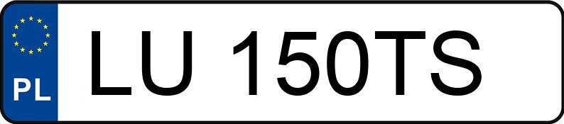 Numer rejestracyjny LU 150TS posiada SKODA OCTAVIA - LU150TS