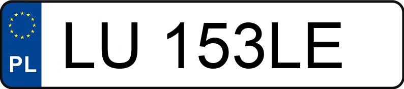 Numer rejestracyjny LU 153LE posiada HYUNDAI I20 - LU153LE Numer rejestracyjny LU 153LE posiada HYUNDAI I20 - LU153LE