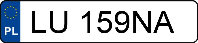 Numer rejestracyjny LU 159NA posiada BMW 346 - LU159NA Numer rejestracyjny LU 159NA posiada BMW 346 - LU159NA