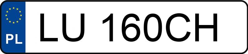 Numer rejestracyjny LU 160CH posiada OPEL Astra II 1.7 DTI MR`98 Comfort - LU160CH Numer rejestracyjny LU 160CH posiada OPEL Astra II 1.7 DTI MR`98 Comfort - LU160CH