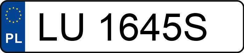 Registreringsnummeret LU 1645S har RENAULT Espace III 2.0 MR`01 E3 Expression Aut. - LU1645S