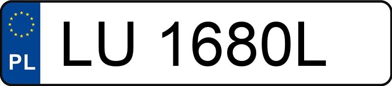 Numer rejestracyjny LU 1680L posiada TOYOTA YARIS - LU1680L Numer rejestracyjny LU 1680L posiada TOYOTA YARIS - LU1680L