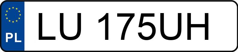 Numer rejestracyjny LU 175UH posiada BMW 330 XD - LU175UH