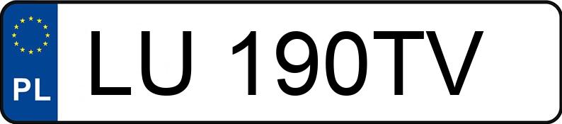 Numer rejestracyjny LU 190TV posiada AUDI A3 30 TDi MR`24 E6e 8Y S Line - LU190TV Numer rejestracyjny LU 190TV posiada AUDI A3 30 TDi MR`24 E6e 8Y S Line - LU190TV
