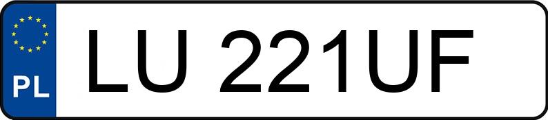 Numer rejestracyjny LU 221UF posiada LEXUS LEXUS UX300H - LU221UF Numer rejestracyjny LU 221UF posiada LEXUS LEXUS UX300H - LU221UF
