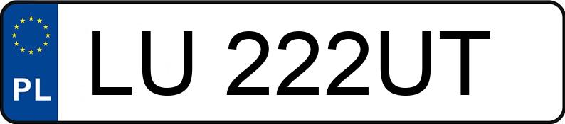 Numer rejestracyjny LU 222UT posiada VOLKSWAGEN Tiguan 2.0 TSI MR`24 E6EB R-Line DSG - LU222UT Numer rejestracyjny LU 222UT posiada VOLKSWAGEN Tiguan 2.0 TSI MR`24 E6EB R-Line DSG - LU222UT