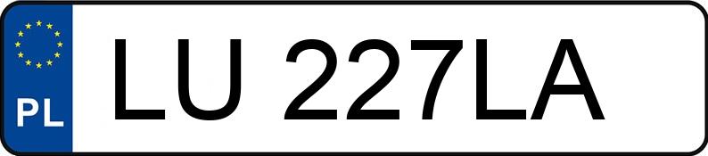 Numer rejestracyjny LU 227LA posiada SKODA Superb III 2.0 TDI MR`20 E6d Style DSG - LU227LA