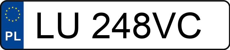Il numero di registrazione LU 248VC ha BMW 320 Diesel Kat. MR`01 E3 E46 320 Diesel Kat. MR`01 E3 E46 - LU248VC