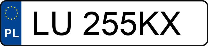 Numer rejestracyjny LU 255KX posiada VOLKSWAGEN Golf VII 2.0 TDI-CR MR`12 E6 GTD BMT - LU255KX Numer rejestracyjny LU 255KX posiada VOLKSWAGEN Golf VII 2.0 TDI-CR MR`12 E6 GTD BMT - LU255KX