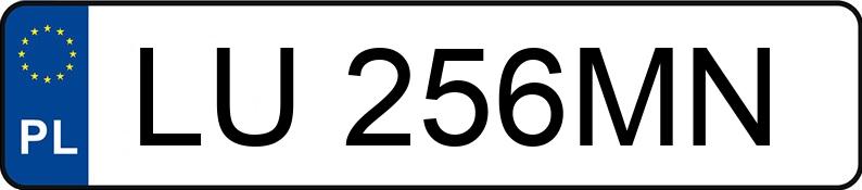 El número de registro LU 256MN tiene FORD FOCUS - LU256MN